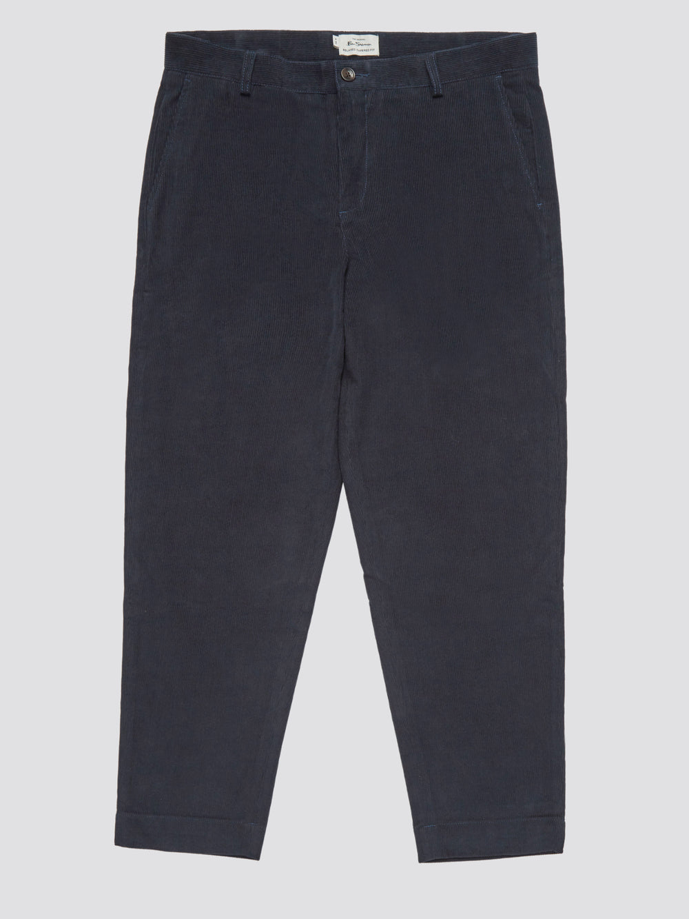 Pantalon Ben Sherman Tapered Corduroy Noir | FMI-89291096